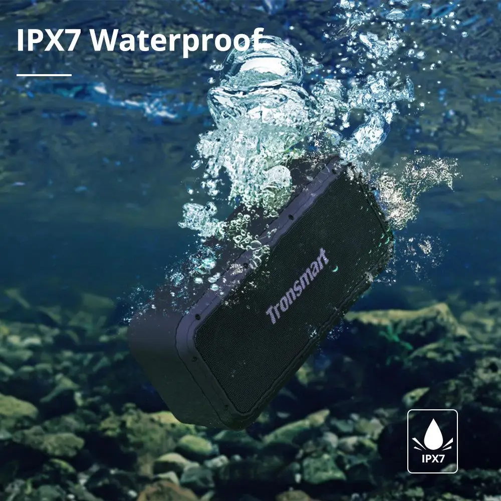 Портативная Беспроводная колонка Tronsmart Force Pro 60 Вт 15 часов воспроизведения водонепроницаемая IPX7 BT 5 0 смарт-Колонка NFC