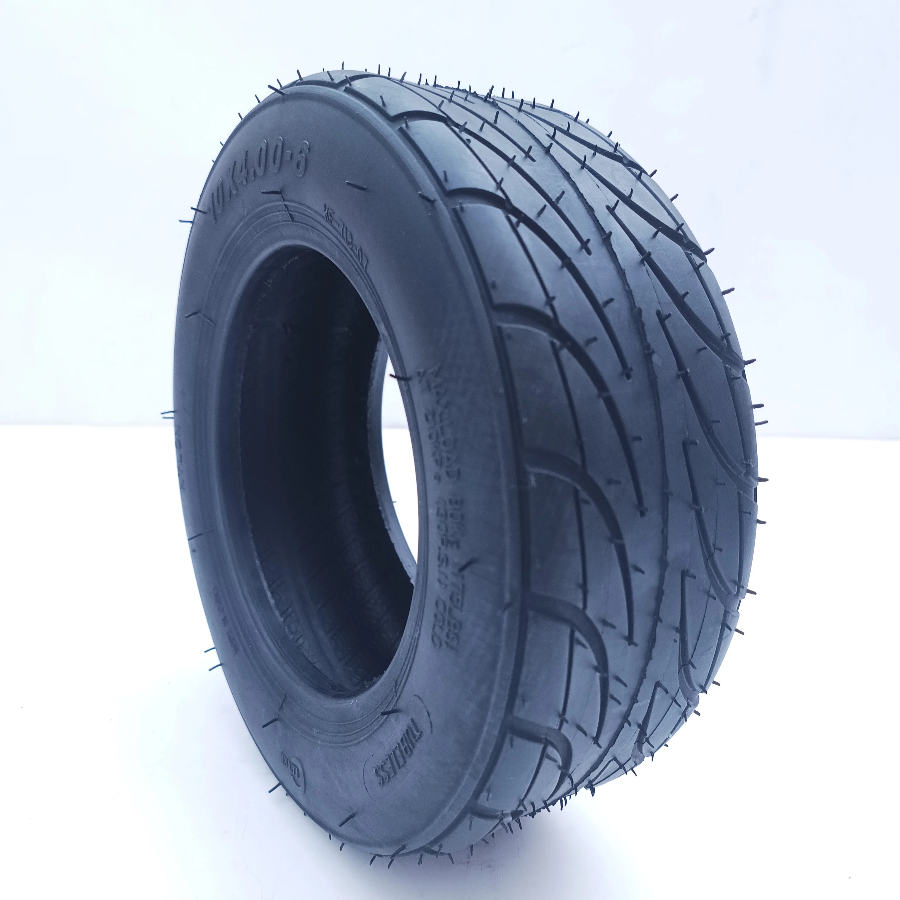 Hot selling 10x4.00-6 Tubeless Tire for Electric Scooter Balancing Car 10inch  Motorcycle tyres Go karts tires
