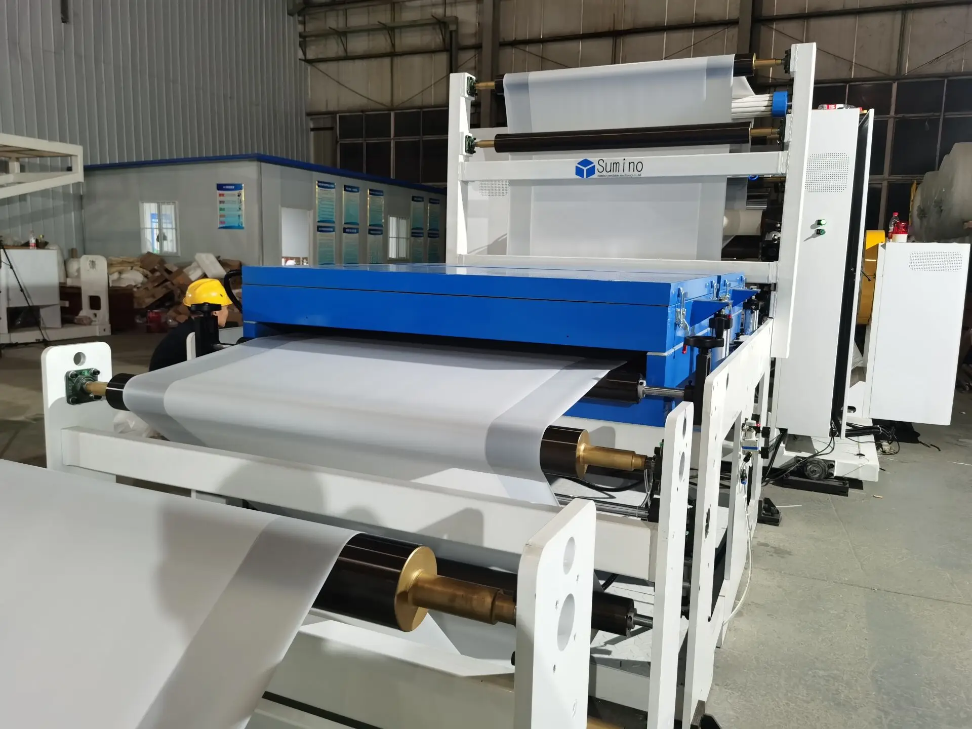 Adhesive Tpu Membrane Extrusion Laminating Machine