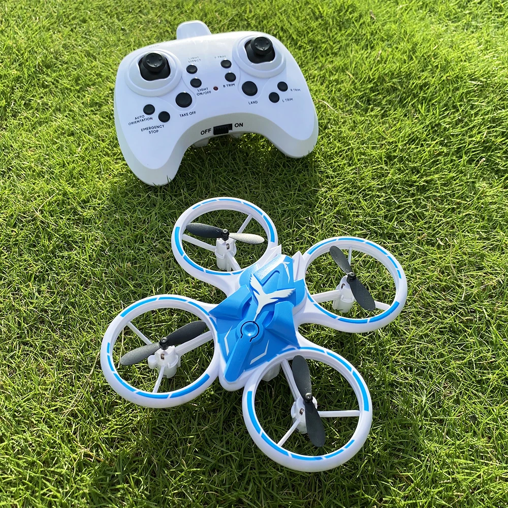 T22 мини светящийся трюковый Радиоуправляемый Дрон со светодиодной подсветкой домашний Вертолет Радиоуправляемые дроны игрушки для начинающих