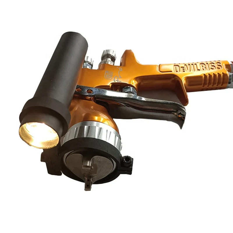 The spray gun lighting searchlight is suitable for the rechargeable version of the dark paint spraying lighting lamp of the Davy