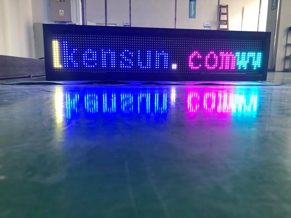 China Supplier Price P10/P8 SMD Full Color 32*16 Outdoor Led Message Display Panel Waterproof P10 LED Module
