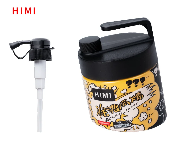 HIMI colours acrylic paint bottles 1L acrylic paint set