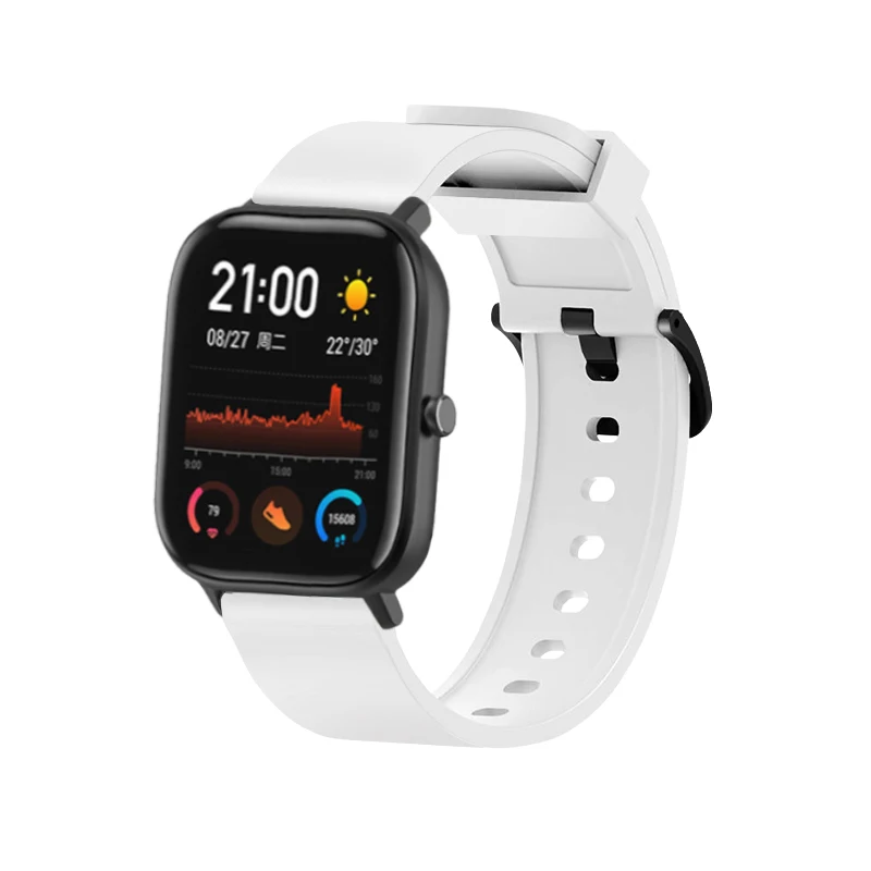 Colorful Silicone Sport Watch Strap Band Wrist Strap Replacement Silicone Strap Watch Band For Huawei