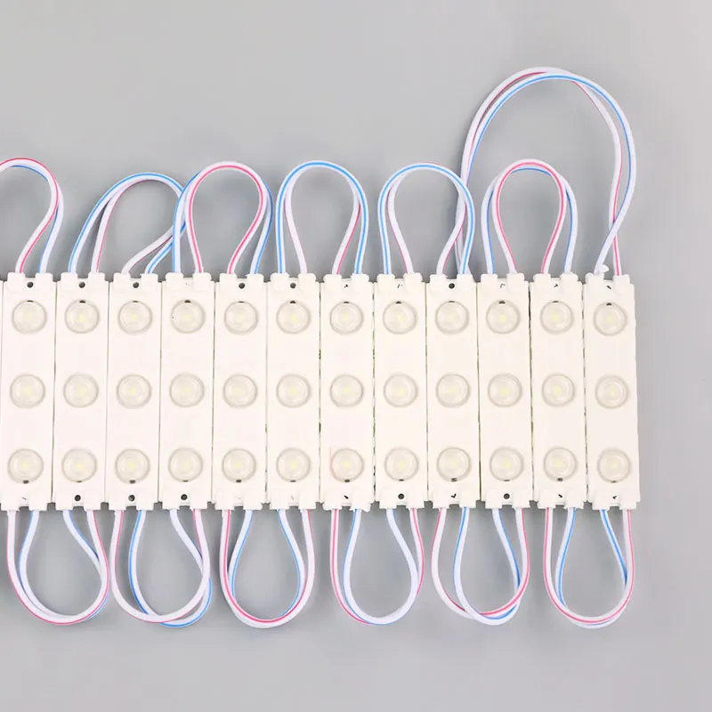 High Power 12v 3 leds 2835 SMD Module ip65 Outdoor Sign Module Waterproof Led Module