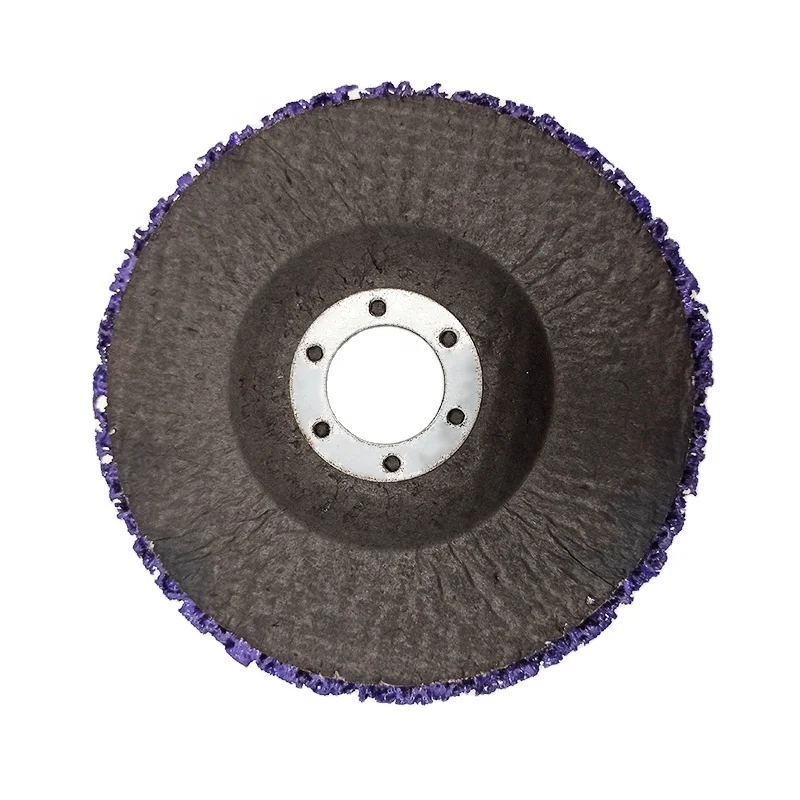 Factory Price Universal 115mm Silicon Carbide Cleaning Strip Disc for Paint Remove Dust Free