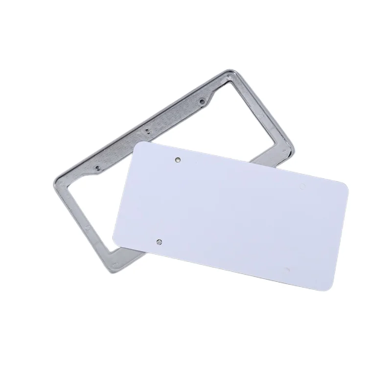 Auto License Plate Frame License Plate Frame Sublimation Blank