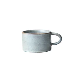 Японская керамическая кофейная чашка в стиле ретро, бокал для вина, чайная чашка, керамические чашки для воды, керамическая чашка для сакэ, чайная чашка, фарфоровые кружки для горячих и холодных напитков