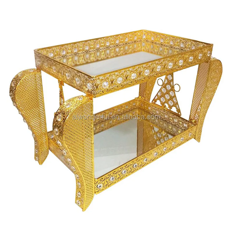 2024 двухэтажный арабский чайный поднос наборы