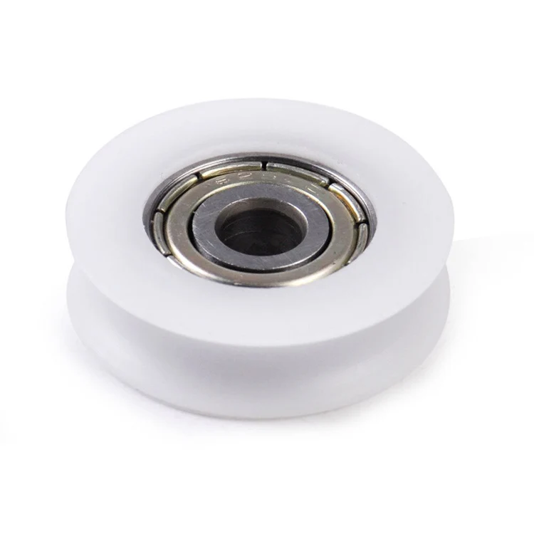 Custom hight quality aluminum alloy stainless steel POM Nylon PEEK pulleys for round belt