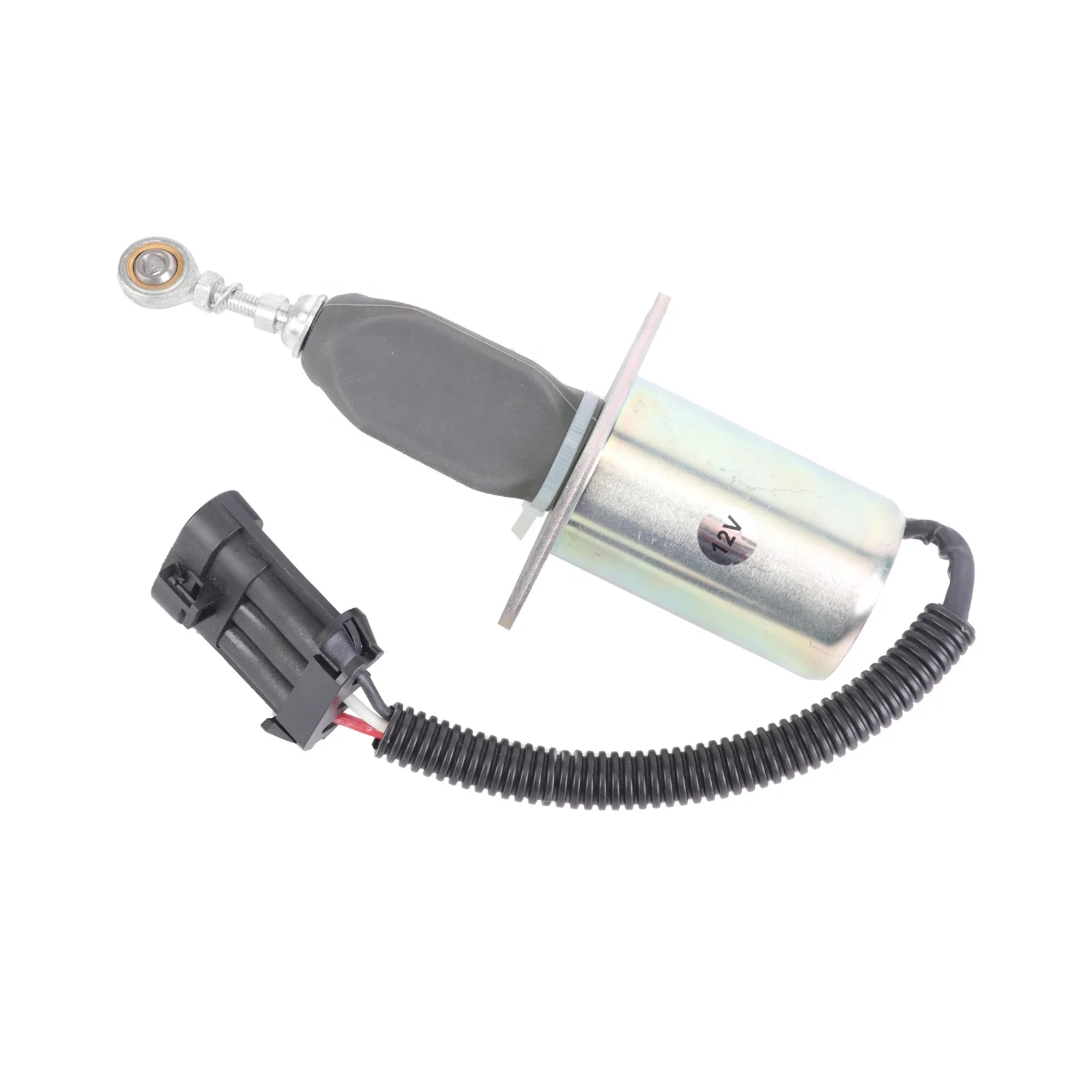 Fuel stop solenoid valve for CUMMINS  DODGE RAM DIESEL ENGINE FORD 3936026 3935649 SA-4764-12 SA-4764-24