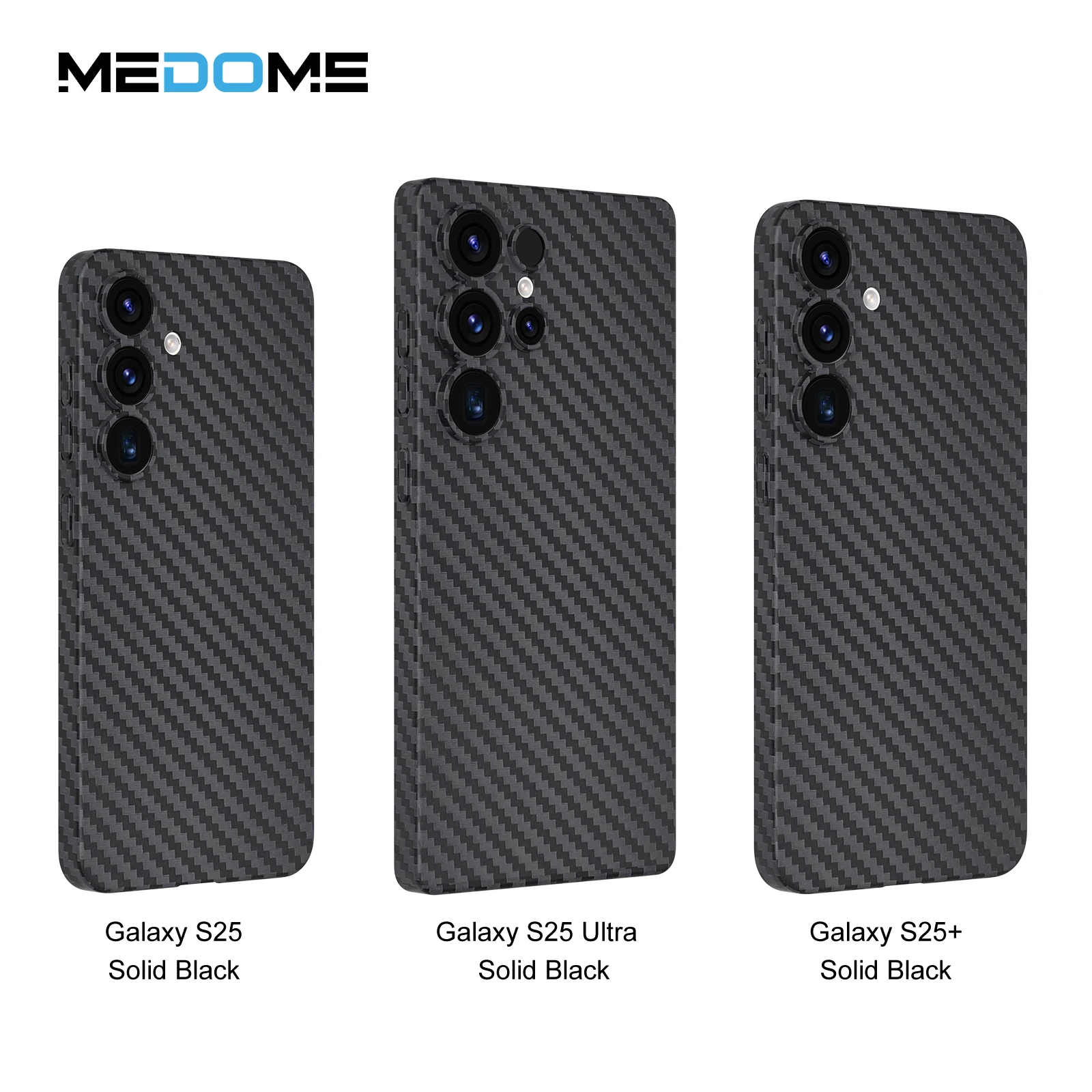 Slimoro For iPhone Samsung S25 Ultra New Other Mobile Phone Housings Gaming Cell Phone Accessories Carbon Fiber Pattern PP Case