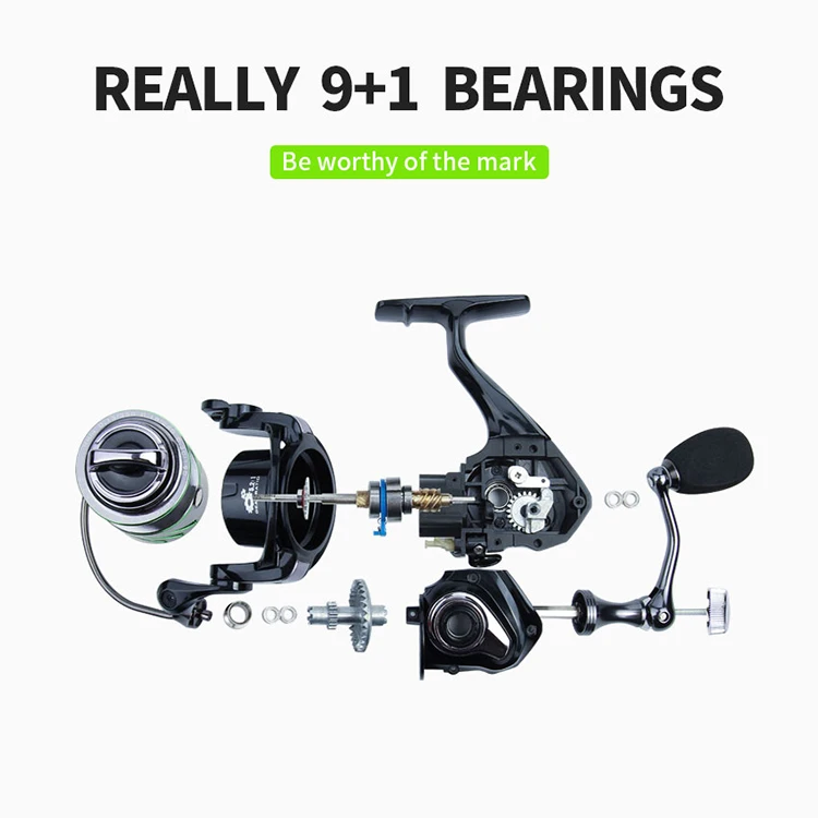 Carrete De Pesca Stainless Steel Metal Baitcasting Spool Sea Saltwater Rod Carp Fishing Reels Spinning Reels