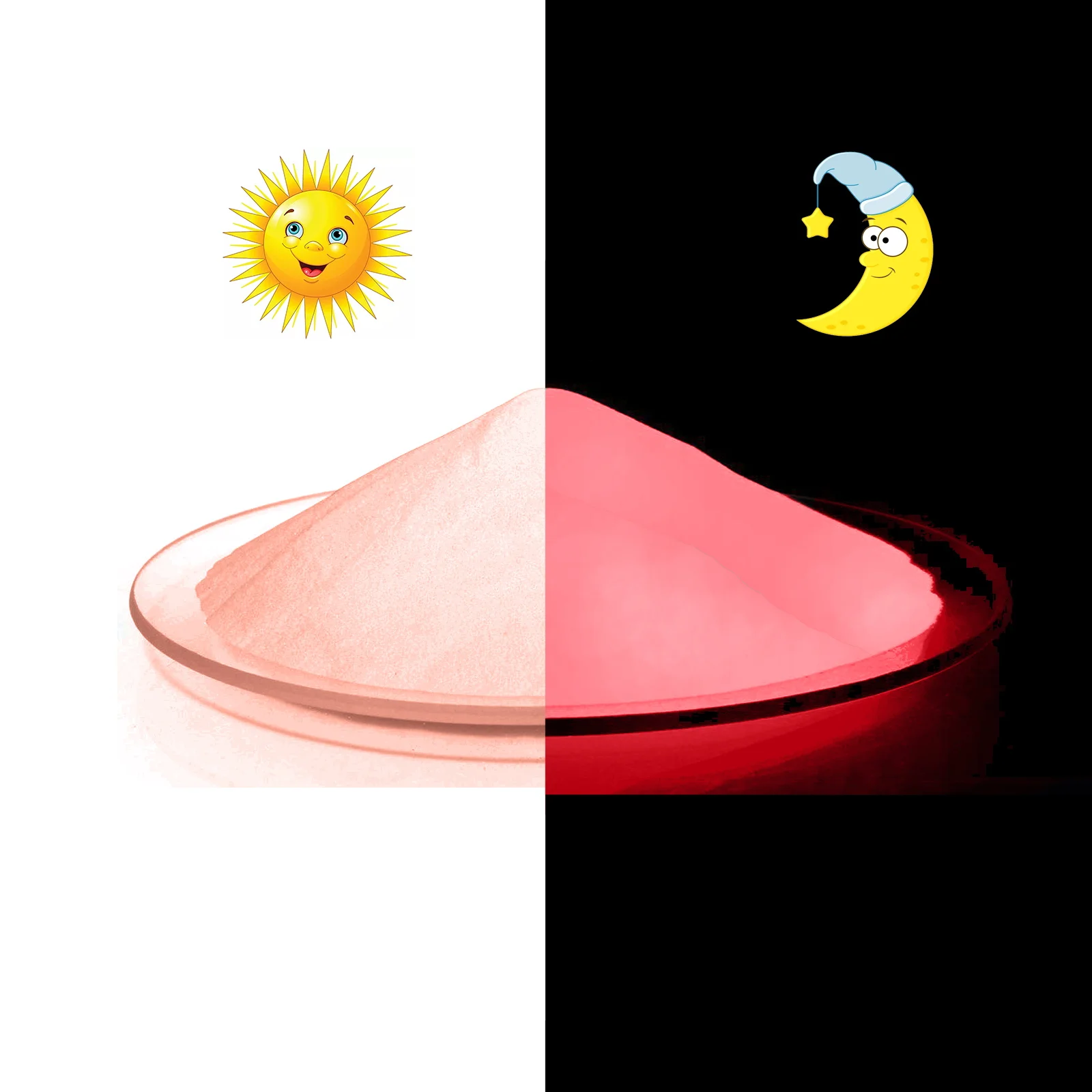 Wholesale Neon Color Phosphor  Powder Coating Powder Multicolor  Glow At Night Powder