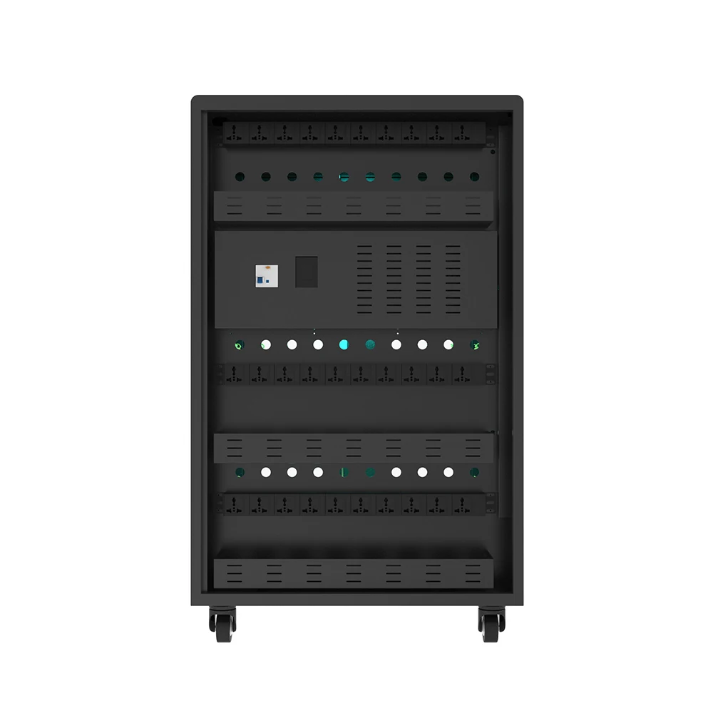 Educational equipment 30 unit uv sterilizer laptop tablet ipad charging storage cart