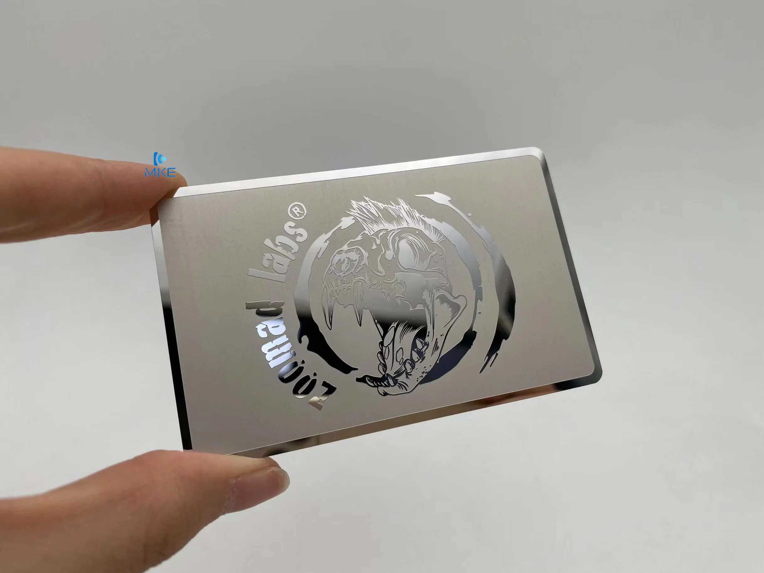 silver nfc chips card metal ccredit card with nfc