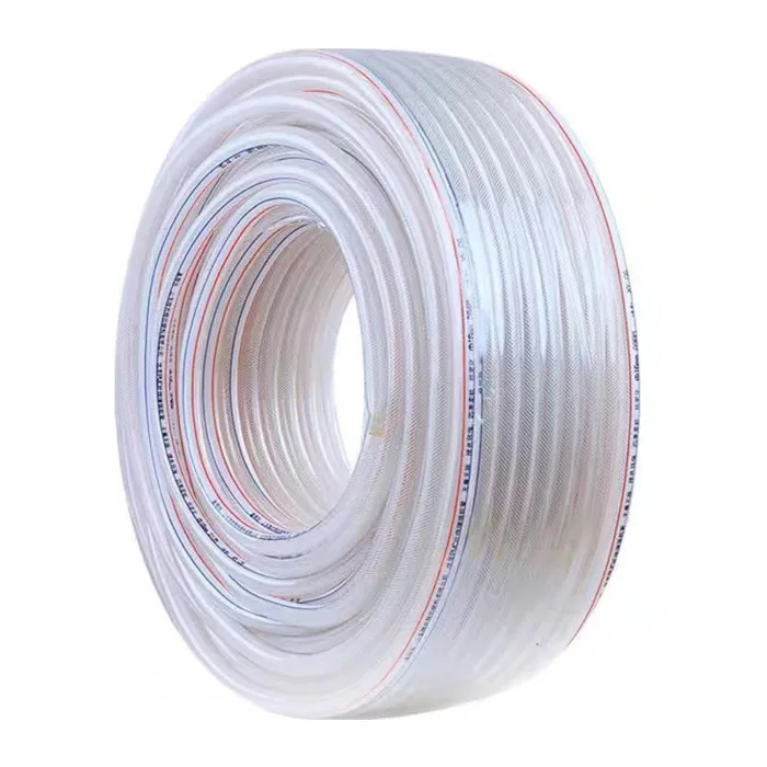 Manufacturer PVC fiber reinforced hose four-level soft garden water pipe irrigation hose
