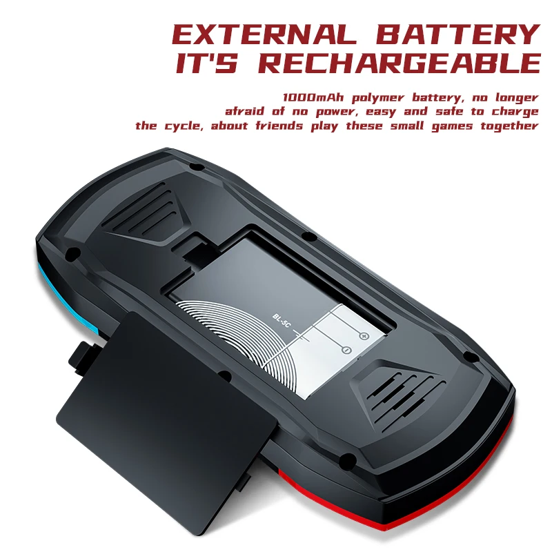 600 in 1 handheld mobile tv video arcade kids game console player retro for kids