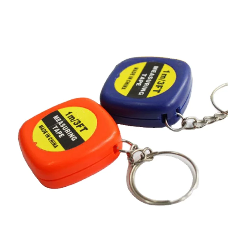 Personalized Gift 1m Mini Tape Measure Keychain Small Tape Measure with Key ring