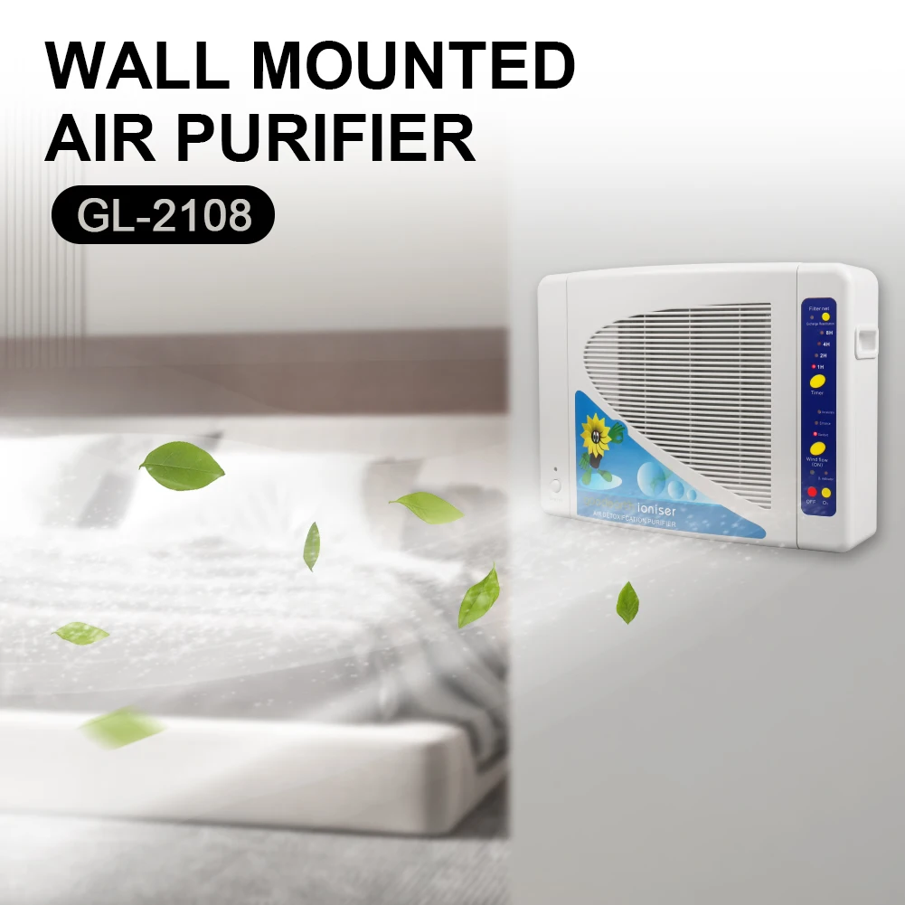 Factory Outlet High Quality Desktop Home Use Purification Multiple-Function Wall-Mounted Air Purifier