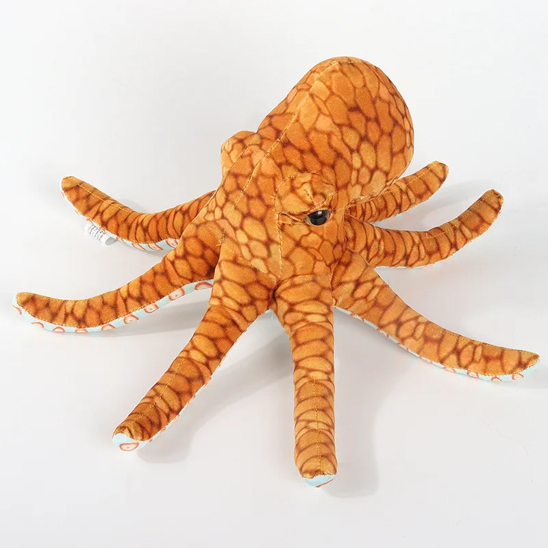 Octopus Stuffed Plush Toy Educational Funny Lifelike Cute Soft Octopus Plush Toys for Kids Gifts Soft