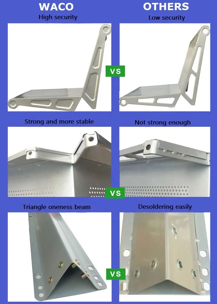 Waco Steel Bench Seating  4 Seats Metal Frame Airport Waiting Chair For Public Area