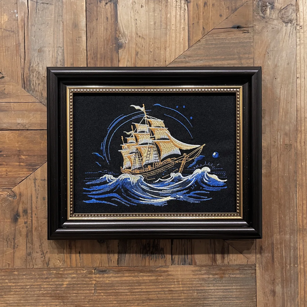 Graduation Gift Business Gift Inspirational Craft Embroidery Sailing 3D Wall Art & Table Decor Office & Home Decor & Accessory