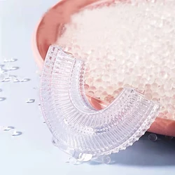 Food Safe Silicone Children u Shape Electric Silicone Toothbrush Head Adult U-shaped Toothbrush Head