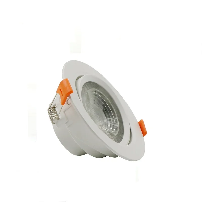 Hot style kitchen camera dimmable 12 watt trimless led downlight housing