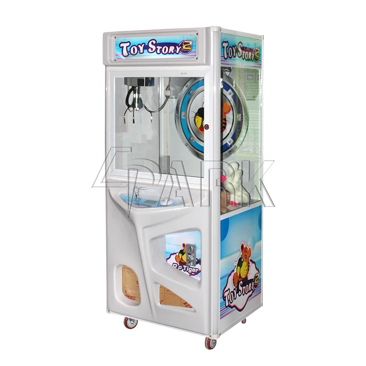 
Electronic coin operated PP Tiger 2 toy crane gift claw crane game machine for sale 