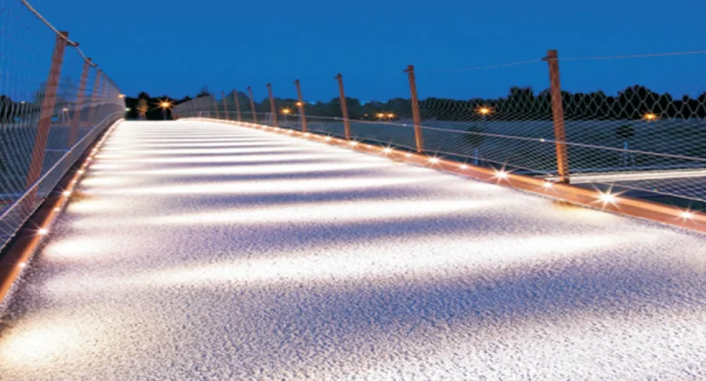 LED inground underground light adjust beam angle IP68 Garden 1W 3w 5W light up palm tree garden