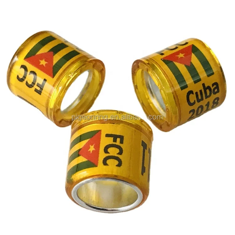 Factory direct sales of high quality aluminium&plastic racing FCC pigeon rings FCI pigeon rings bird rings