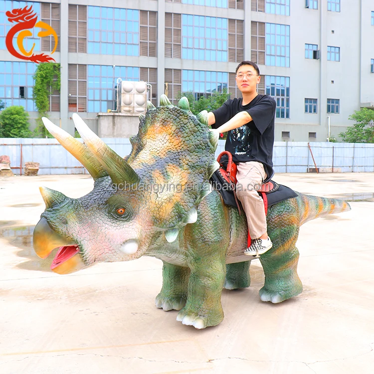 amusement park equipment coin operated games entertainment fairground walking dinosaur dino riders robot