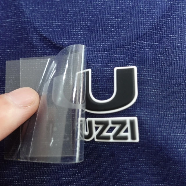 Индивидуальный Теплопроводящий 3D Силиконовый логотип для различных тканей одежды