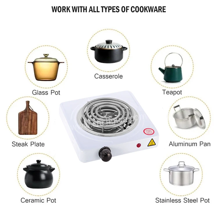 Hot sale High quality Electric cooking stove China single electric cooking  stove 1500W