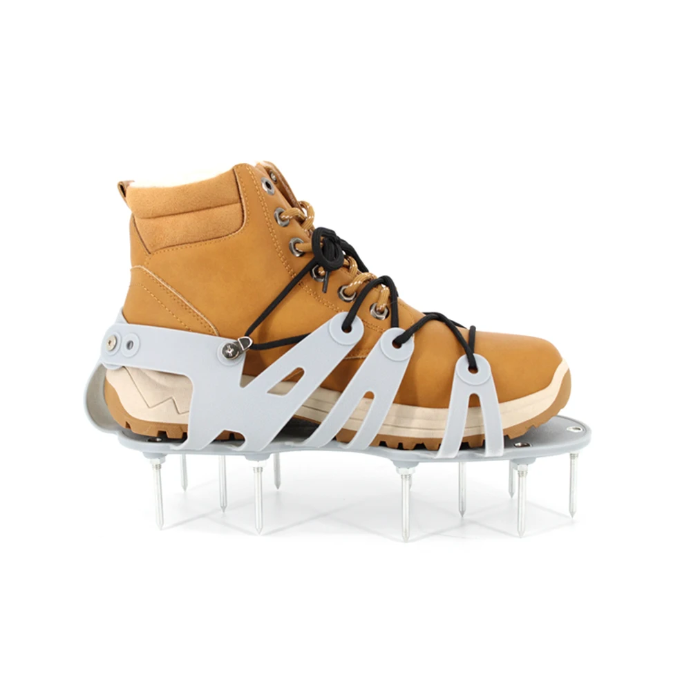Best-selling Spikes Shoes Custom Logo Zapatos para aireadores de césped High Quality Loose Soil Lawn Aerator Shoes
