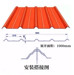 Mingtai machinery double roof tile making machine building board machine