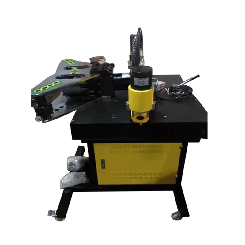 Electro-Hydraulic Three-In-One Busbar Processing Machine Portable Copper Bar Busbar Punching, Cutting And Bending Machine