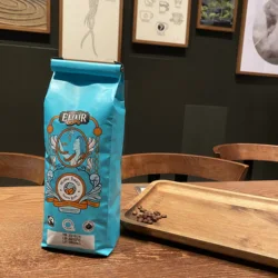 Free Sample Biodegradable Pla Matte Black 5lb 12oz 250G 500G 1Kg Recyclable Compostable Zipper Valve Coffee Bean Packaging Bags