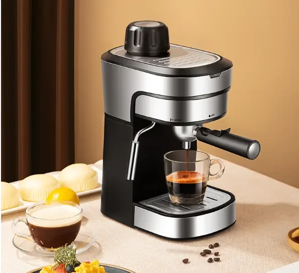 5bar high pressure coffee maker pump espresso and cappuccino semi-automatic mini italian coffee machine