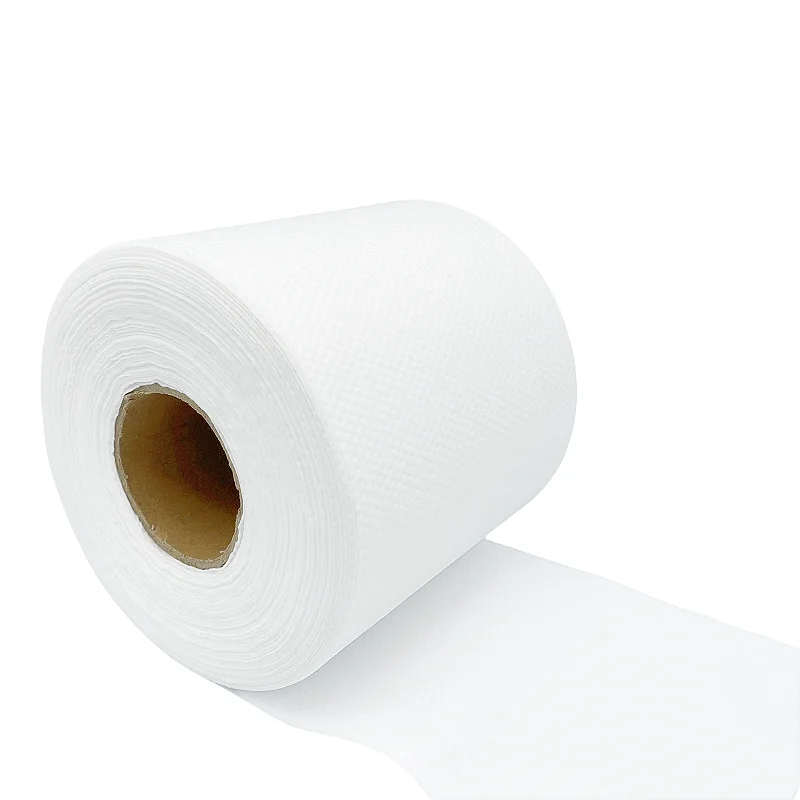 disposable cleaning 50 polyester 50 viscose spunlace nonwoven face towels fabric wet wipes