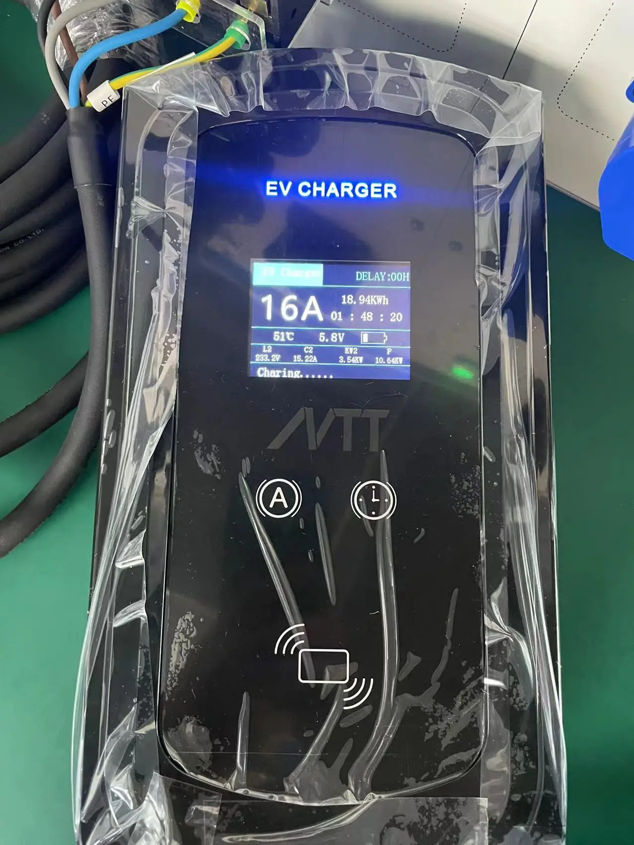 Fast electric car ev charger charging station 32A single phase 7kw ev charger type 1 manufacture
