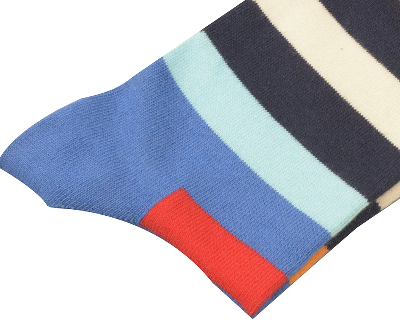 China Socks Manufacturer Custom Designer Socks Stripe Women Socks With Your Logo
