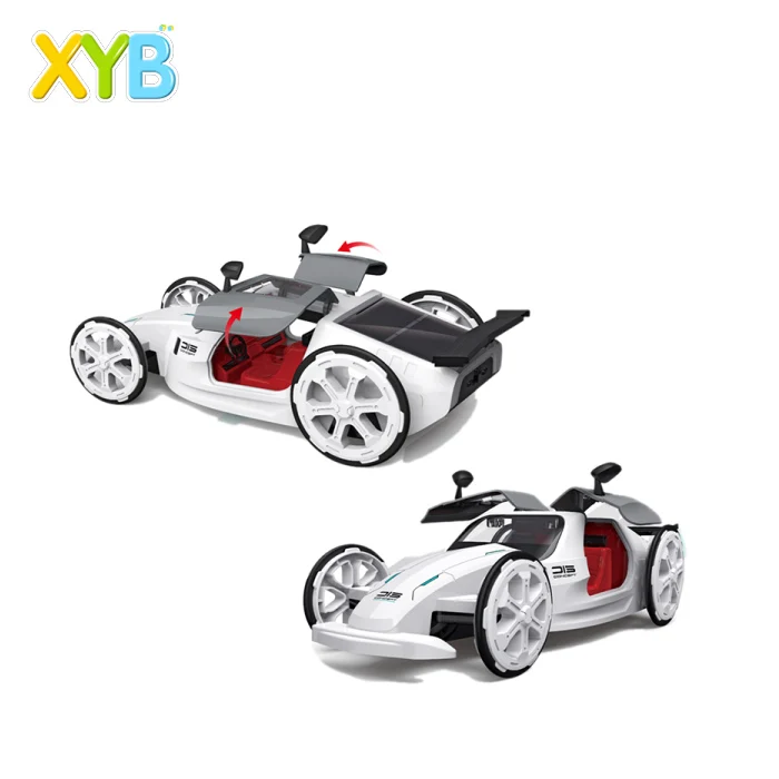 Hot sell Amazon hot sale DIY stem toy kids educational puzzle solar powered car toy solar Science Education toy