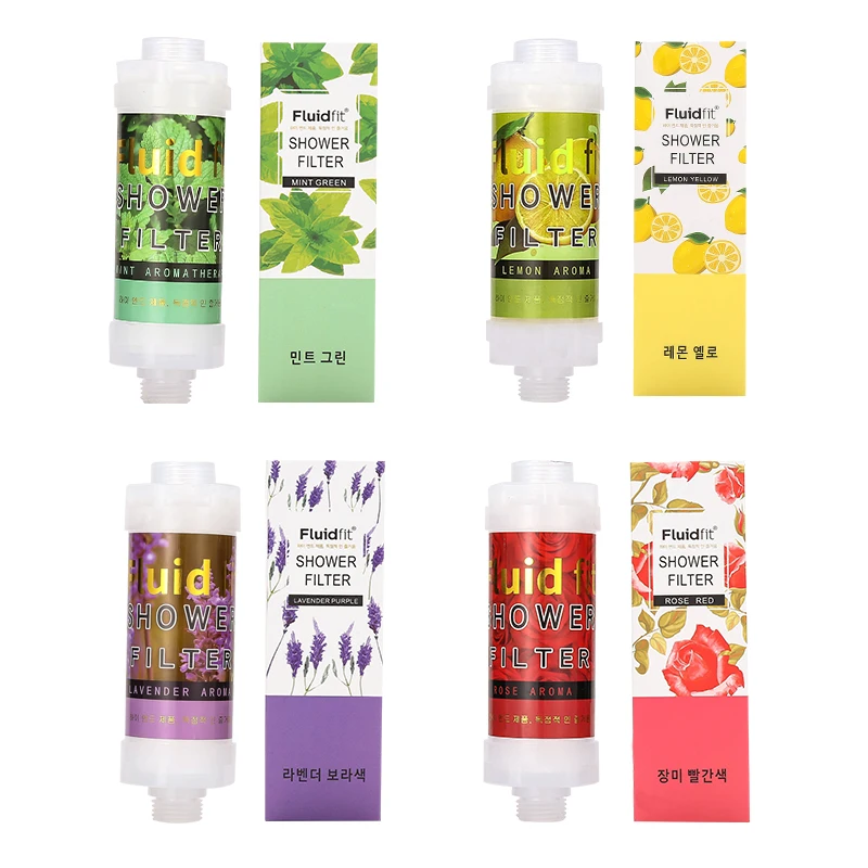 Free Sample Fragrance Vitamin C Flower Shower Filter Washing Machine filter portable installation support OEM customization