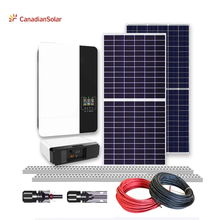 CanadianSolar 3kw 5kw 6kw 8kw 10kw 12kw Hybrid Off-gird Inverter Solar Power System