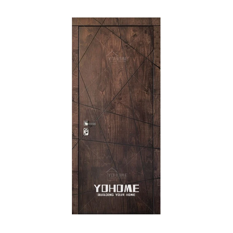 Germany hdf plywood door wooden oak inside door design soundproof door for apartment