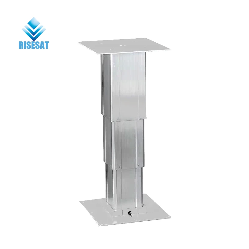 Vertical Lifting Columns for Furniture with remote control positions memory  synchronously working