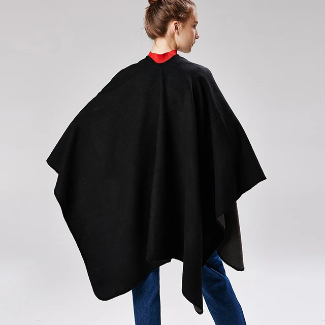 Женская шаль, пончо, накидка, кардиган, элегантная накидка с открытым спереди, накидка, шаль с запахом
