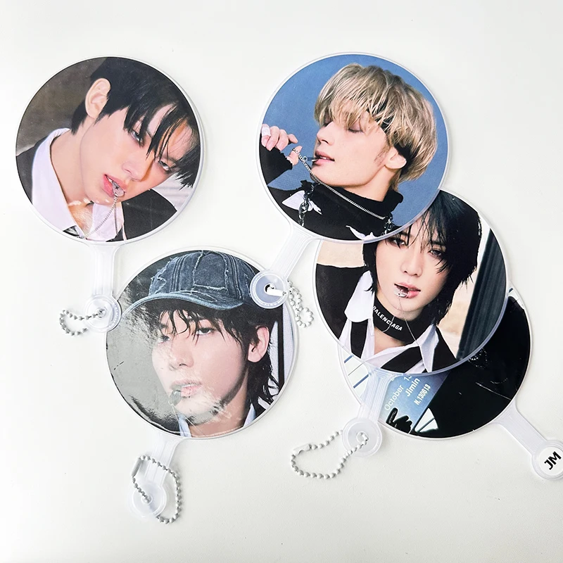 Mini Fan Concert DIY Group Production Mini Starry Night Design Inspired Korean Idols Surrounded Love King Made Durable Plastic